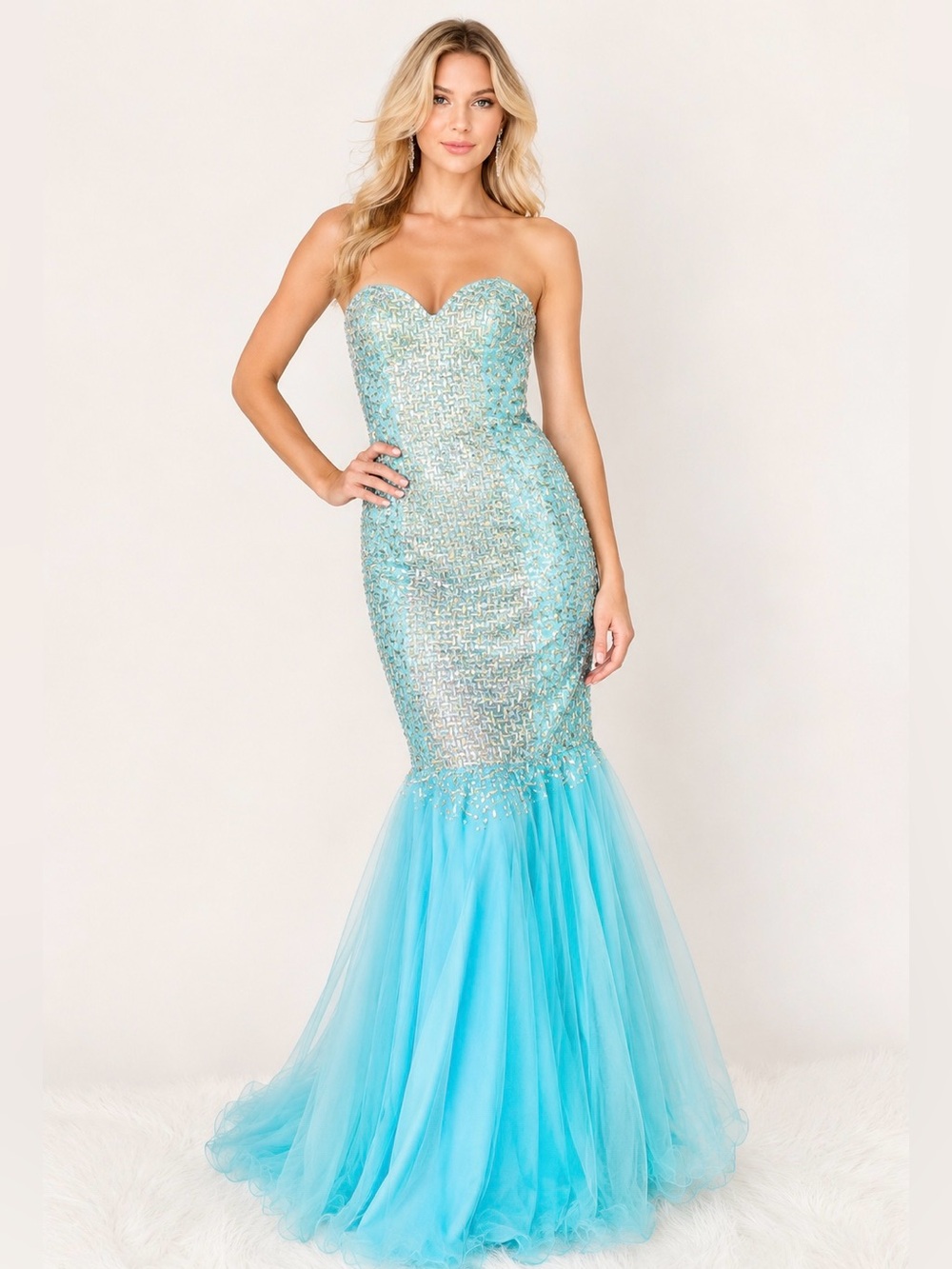 TERANI COUTURE MERMAID GOWN